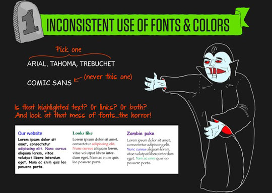 Avoid Scary Designs in Your Website 1