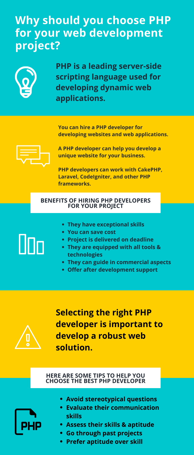 Benefits of PHP for building Web Apps