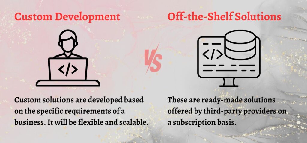 Custom Vs Off-the-Shelf Solutions - A Detailed Comparison