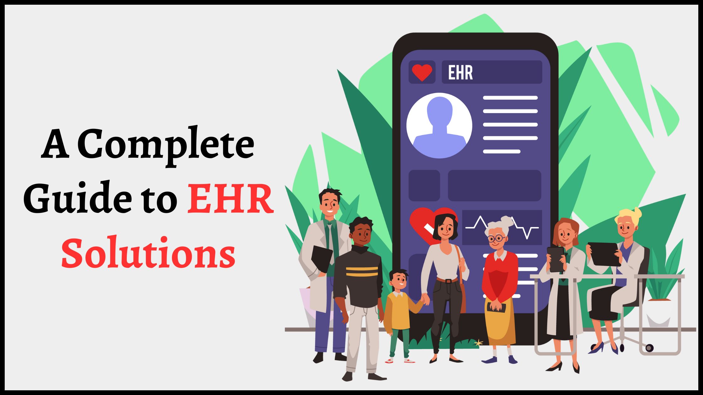 A Complete Guide on EHR Solutions: Types, Process, And Its Cost